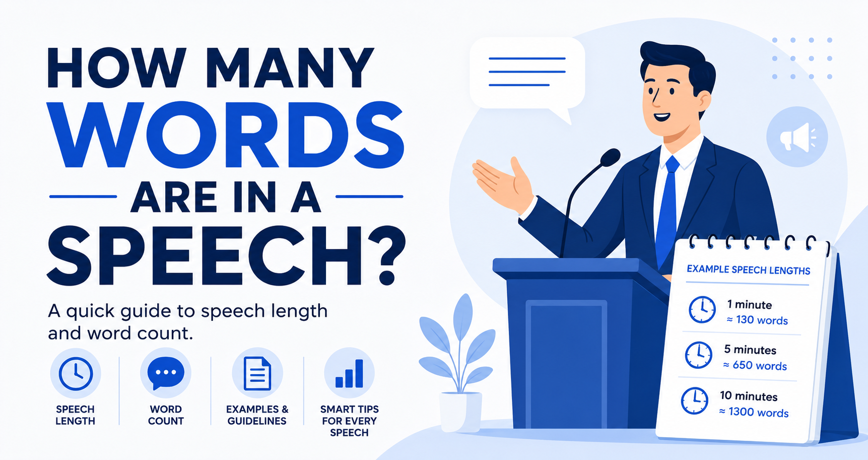 How Many Words Are in a Speech?